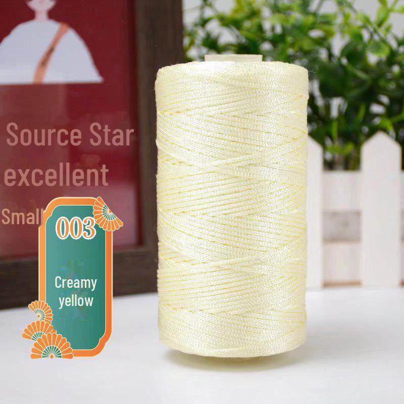 Экологичная конопляная пряжа для вязания крючком летних шляп, сумок и сандалий