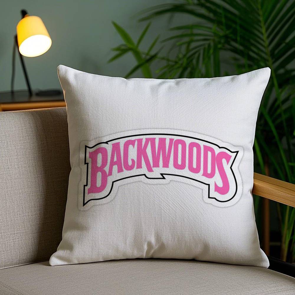Наволочка для подушки Bulma B-Backwoods, для дома, общежития, спинки стула, короткий плюш, двусторонняя печать, подушка для дневного сна в офисе