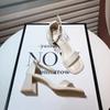 Daily Pumps High Heels Woman Shoes Heeled Sandals For Women Korea Or Chic And Elegant Sandal Wholesale Bulk Low Price Shoe