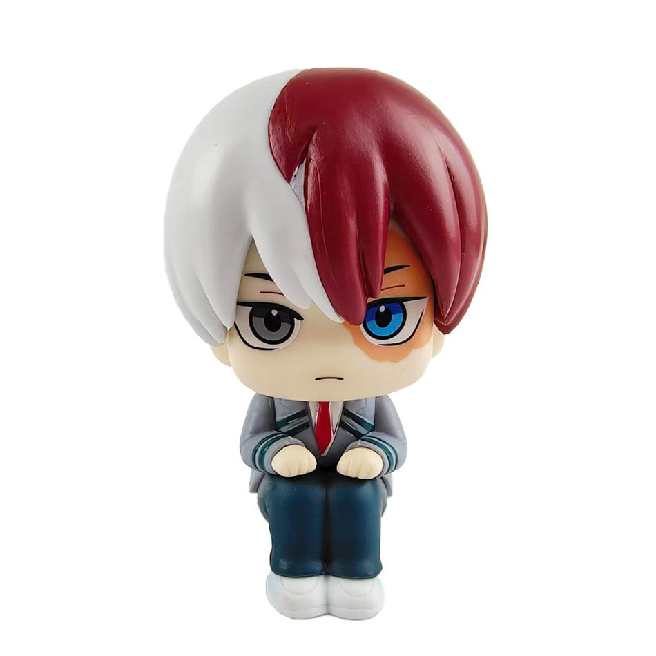 10 см Аниме Фигурка Boku no Hero Academia Мидория Изуку Фигурка Бакуго Кацуки/Тодороки Шото Фигурка ПВХ Коллекционные Игрушки