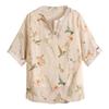 Stylish and Slim Chiffon Shirt for Women - 2022 Summer Fashion, Short-Sleeved Top for Middle-Aged Moms