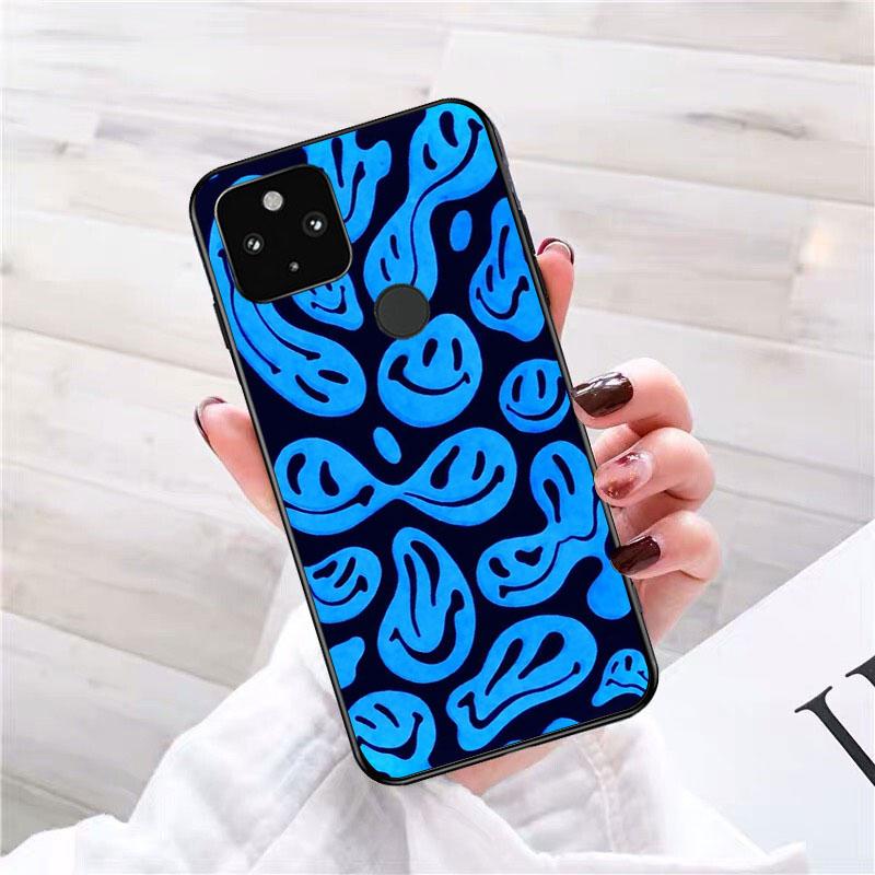 Чехол для телефона с триповым смайликом для Google Pixel 7 Pro 7 6A 6 Pro 5A 4A 3A Pixel 4 XL Pixel 5 6 4 3 XL 3A XL 2 XL