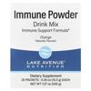 Immune Boosting Powder Drink Mix, Orange Flavor, 20 Packets, 0.36 Oz (10.3 G) Per Pack