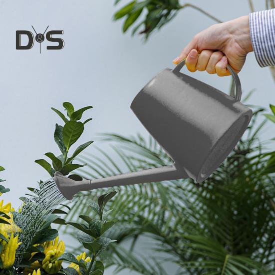 Лейка 1,8 л с длинным носиком Лейка со съемным разбрызгивателем Роза Легкий садовый кувшин для комнатных растений Уличные растения Садоводство