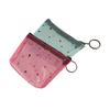 Zipper Transparent Coin Purse Candy Color Card Storage Bag Simple Small Wallet  Lady