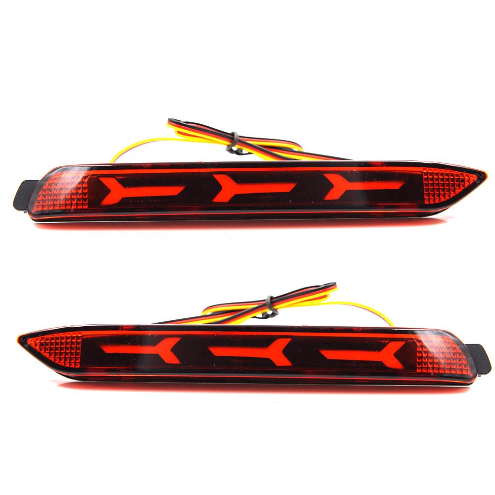 For TOYOTA CAMRY FORTUNER ALPHARD SIENNA LEXUS NX Rear Bumper Light Left Right Tail Brake Stop Lamp Reflector Lights Assembly