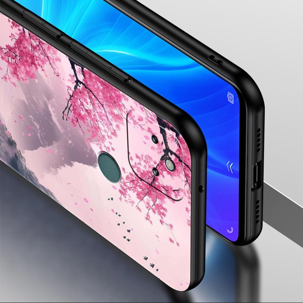 Розовый Закат Горы Чехол для Телефона для Google Pixel 10 9 8 7 6 9A 8A 7A 6A Pro Ударопрочный Мягкий ТПУ 9 Pro XL Защитный Чехол Capas Coque