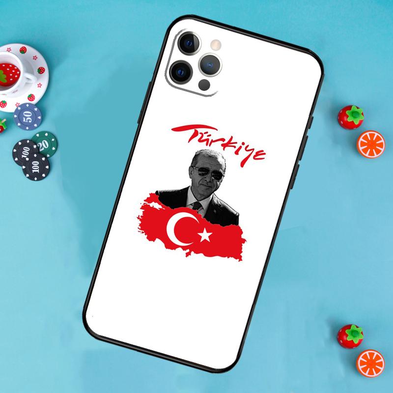 Турция Реджеп Тайип Эрдоган Чехол для телефона для iPhone 17 Air 16 15 14 13 12 11 Pro Max 12 13 mini 15 16 Plus 16e Чехол Funda