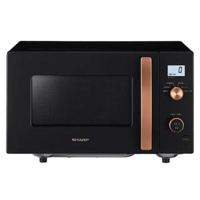 Микроволновая печь с одной функцией 17 л Flat Hertz Free Black Sharp RE-TS174-B