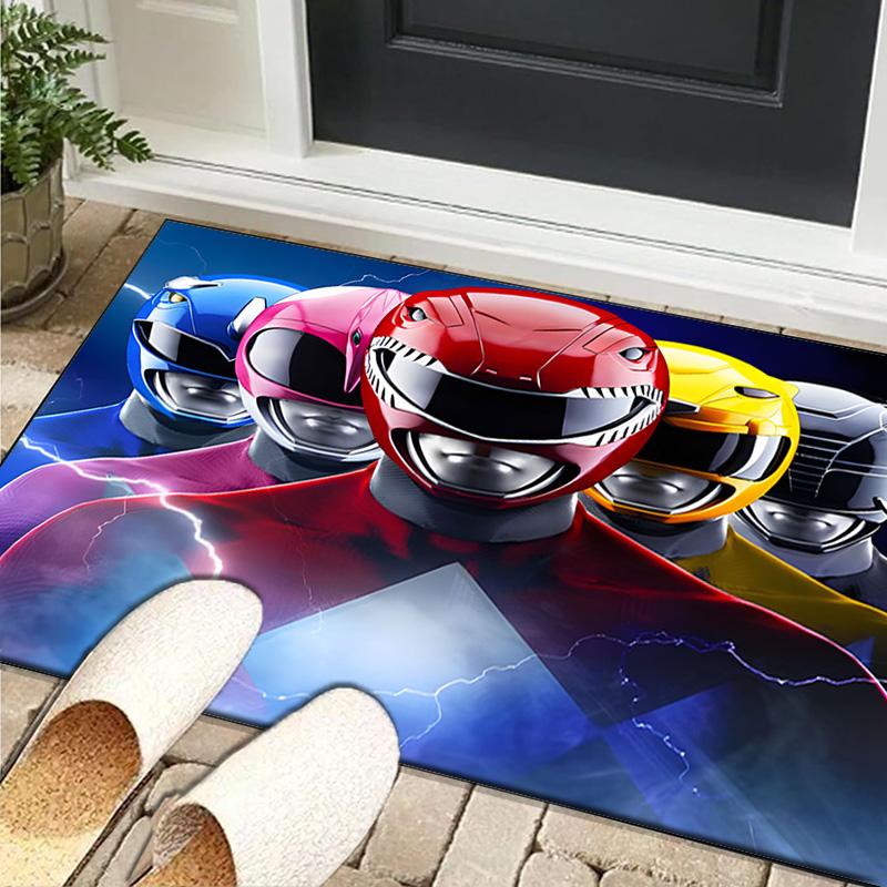 1PC rug Rangers Team-up Carpet, Chair Rug,Area Rug for Office Bedroom living rooms bedroom, Doormat decor Christmas fan gifts