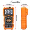 NJTY T21 Professional True RMS Digital Multimeter 6000 Counts True-RMS Auto/ Manual Range AC/DC Voltage Anti-Burn Voltmeter