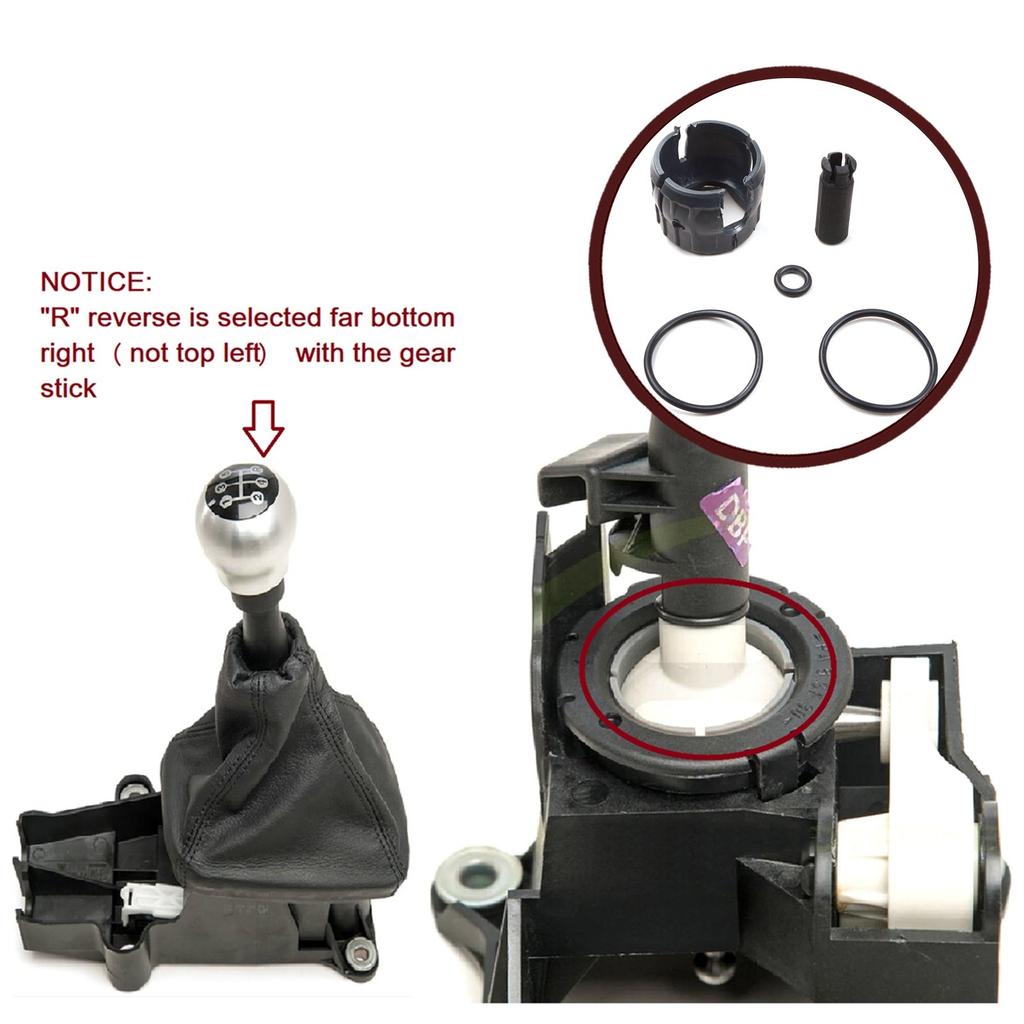 ESP1120 Gear Shift Stick Lever Repair Bush Rod O-Rings for Vauxhall Opel Astra G H Combo C Meriva A Vectra B C Zafira A