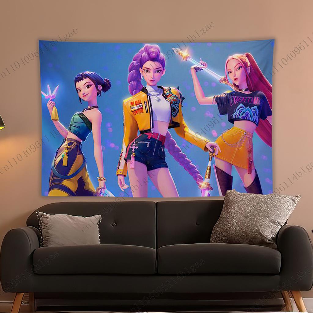 Room Decor For Anime Fans Gift Anime Wall Hanging Tapestry Japan Ideas Birthday Gift & Concert Banner