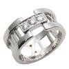 Used TIFFANY&Co. Ring Atlas EU#48.5 K18 White Gold/diamond 7.4g White Gold Open