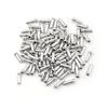 100Pcs Silver Aluminum Bicycle Brake Shifter Inner Cable Tip Wire End Caps Crimp