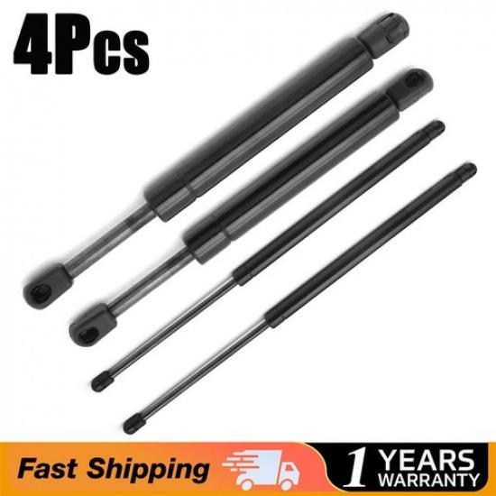 4Pcs For Ford Explorer 1995-2003 Hood+Tailgate Lift Support Gas Shock Struts