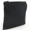 PRADA Pochette Shoulder Bag B7879 NERO black Satin Women Used