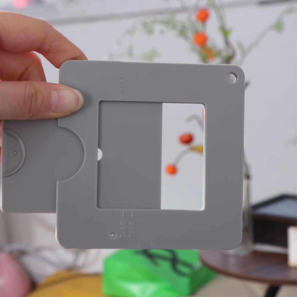 Portable Artists Viewfinder Split View Photo Viewfinder Multifunction View Finder Card Sculpting
