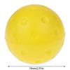 1/3pcs 74mm Training Paddle Ball Durable Indoor Pickleball Balls PU Foam Pickleball Soft Silent For Competition And Practice