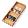 4/5/6 Slot Sunglasses Box Glasswear Box Jewelry Display Box Foldable Wooden Glasses Case  Hanging