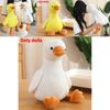 Plush Animal Toy White Duck Soft Stuffed Doll Childrens Comforter Gift