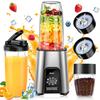 Juicer Mixer 850W High 6 In 1 790 ML Large VEWIOR Can Crush 2 Large 6 Blades High Speed Overheating Gift [1 Unit, Power, & Capacity] Ice,