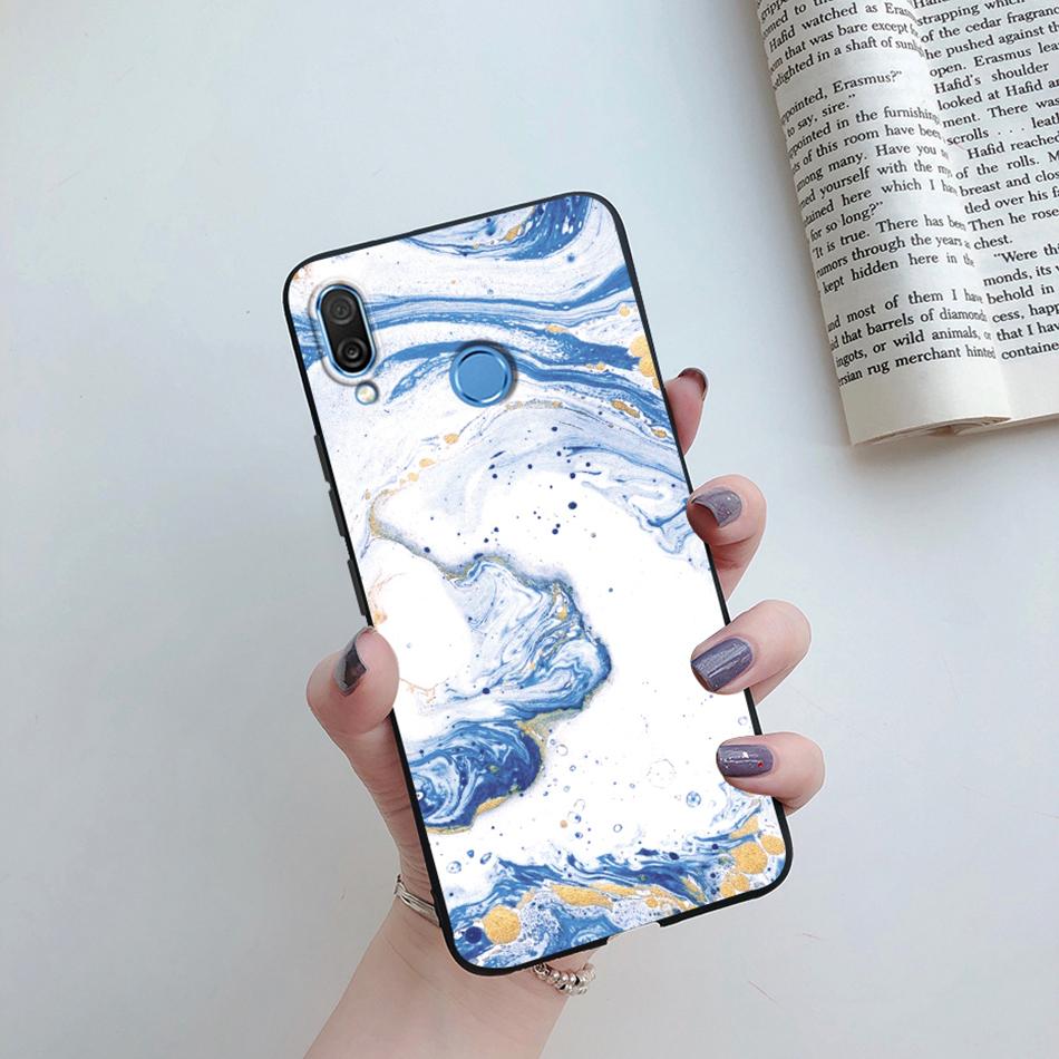 For Honor Play Case COR-L29 COR-L09 Phone Cover Stylish Flower Soft Silicone Matte Case Fundas For Honor Play Shockproof Bumper