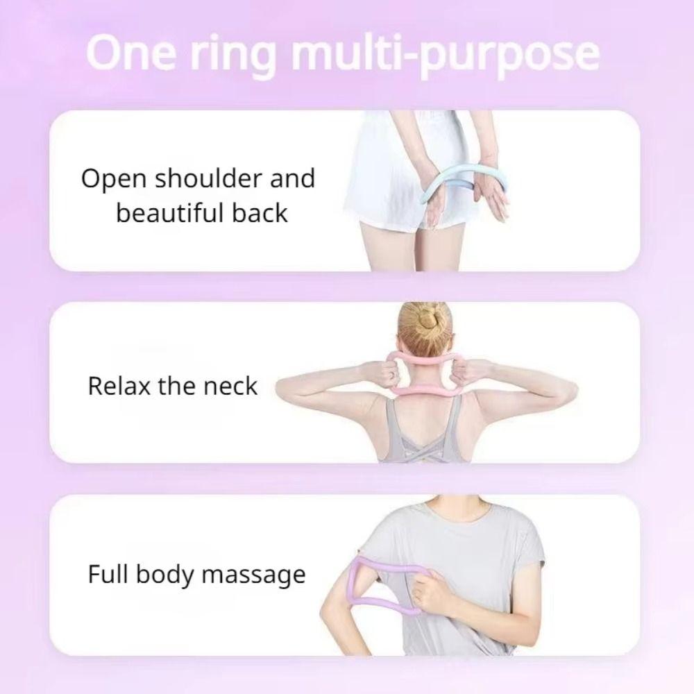 Многофункциональное фитнес-кольцо для йоги TPE Training Yoga Circle Exercise Gymnastics