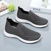 Повседневная обувь Весенняя мужская обувь Дышащие одинарные туфли на одну ногу Мягкая подошва Парная прогулочная обувь