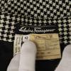 Salvatore Ferragamo Сделано в Италии Узор «гусиная лапка» Длина миди Облегающая юбка Женская Б/у