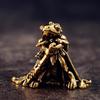 Vintage Brass Frog Statue Miniature Frog Sculpture Antique Animal Figurine Tea Pet Home Office Decor Ideal For Collectors