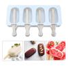 DIY Ice Cream Mold Silicone Chocolate Dessert Popsicle Moulds Tray Ice Cube Maker Homemade Tools Summer Party Supplies