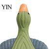 Латексные игрушки-пищалки для агрессивных грызунов Утка Собачья игрушка, Пищащая Дикая форма, Реалистичная форма Игрушка для щенков, Грызуны для прорезывания зубов, Для маленьких и средних собак, Нетоксичная