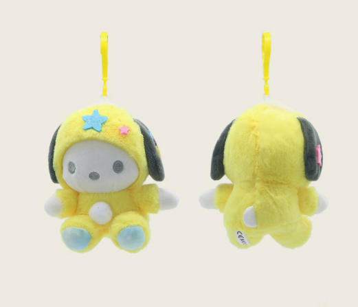 Пижама Sanrio со звездами Куроми Мой Мелоди Пом Пон Пюрин Почакко Плюшевые Игрушки Брелок Фигурка Детский Подарок Плюшевая Кавайная