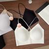 Easy low waist beauty back large U back seamless full fixe cup founation skin