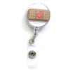 Medical Treatment Retractable Keychain Badge Reel Clip ID Card Badge Holder Doctor Nurse Clip
