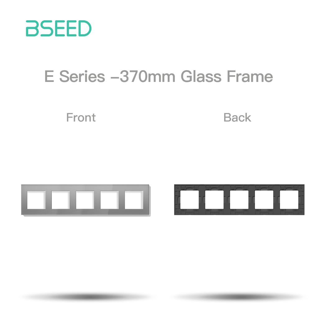 Модули переключателей BSEED WIFI Click Switch, детали для умных выключателей света, белая стеклянная рамка, комбинированные настенные розетки для самостоятельной сборки, USB-зарядный ключ, серия E.