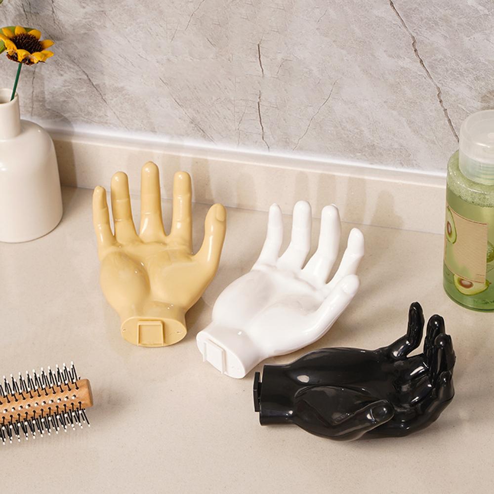 Hand Wall Strong Non-Punching Non-Trace Hook Household Wall Storage Key Hook Bathroom Shelf