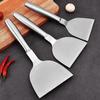 1Pc Stainless Steel Cooking Shovel Steak Cooking Spatula Pancake Pizza Shovel BBQ Tools Kitchen Utensils