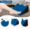 Bed Wedge Pillow Back Cushion Home Memory Foam Comfortable Massage Leg for Snoring Side