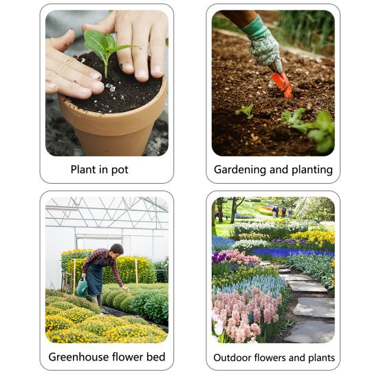 LY101 Soil PH Meter Plug-and-Play 3-in-1 Soil Tester Plant Moisture Fertility PH Detector Garden Supply