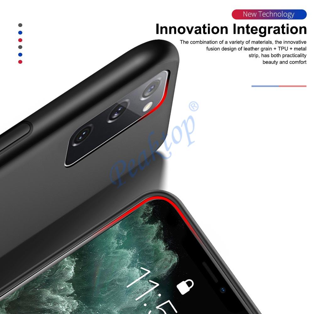 Матовый кожаный чехол для Samsung S21 Plus Чехлы для Samsung Galaxy S21 Ultra 5G S 21 Plus 2021 Магнитный держатель для автомобиля Чехол для телефона Coque