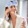 Спа Косметическая Повязка на Голову Бант Повязка для Волос для Женщин Девушек Макияж Умывание Лица Йога Спорт Пушистая Уход за Кожей Обёртывания для Головы для Душа Эластичная