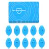 10 Set Professional Anti Blue Light Test Detection Card Blue Light Generator Card