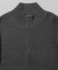 Dickies Вязаный кардиган на молнии с логотипом сзади, угольный