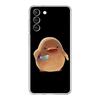 Мультяшная Утка Сомнения Ударопрочный Чехол для Телефона Для Samsung Galaxy S23 Ultra S22 5G S20 S21 FE 5G S10E S9 S8 S10 Plus Мягкий Прозрачный Чехол