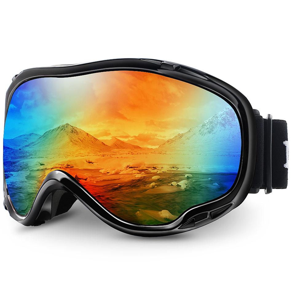 MAXJULI Ski Googles Protective UV Anti-Fog Snow Goggles for Men Women Youth M1 for Daily Use for Daily Use for Daily Use