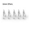 5Pairs/10Pairs/12Pairs Party Jewelry Wedding Engagement Pearl Earrings Ear Stud Elegant Round Shape