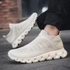 New Men's Spring Casual Sneaker Breathable Ultralight Slip On Shoes Mesh Sock Mouth Jogging Athletic Damping Women Sneakers