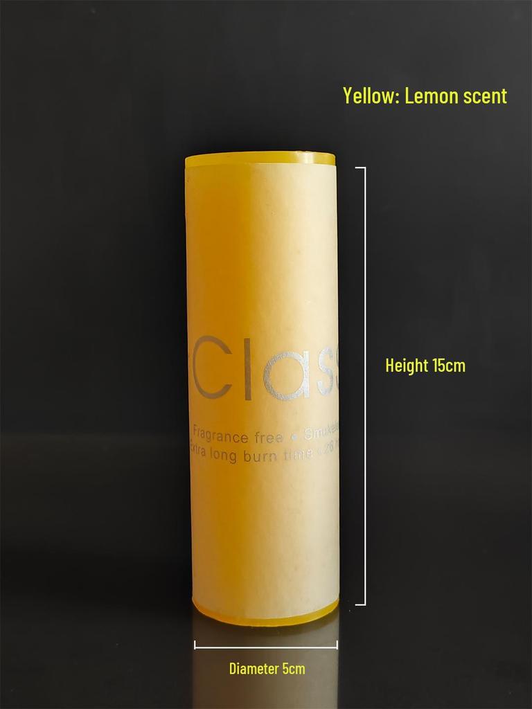 Набор из 3 ароматерапевтических свечей с подсвечниками – Бездымные, ароматные, идеальны для экстренных ситуаций или романтических случаев.